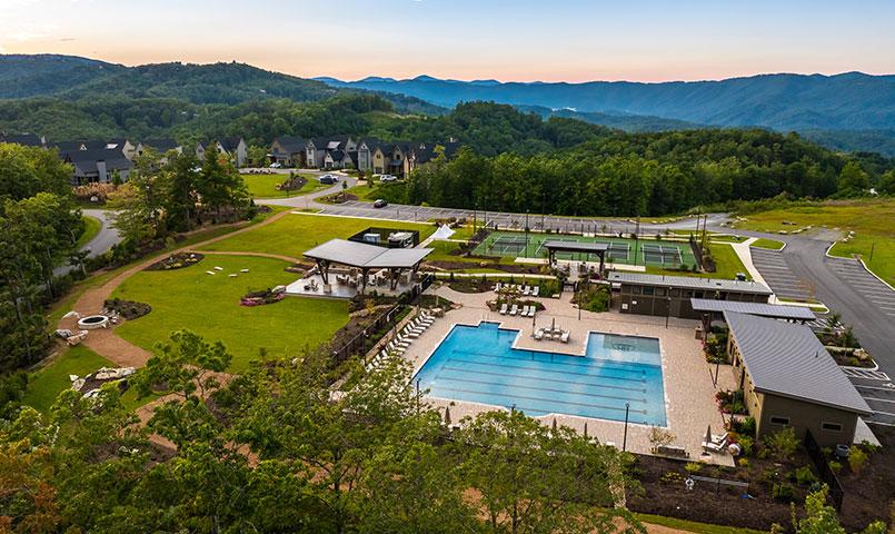 Amenities available for guests at Blue Ridge Mountain Club
